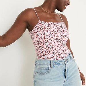 Old Navy Floral Bodysuit – Size XXL